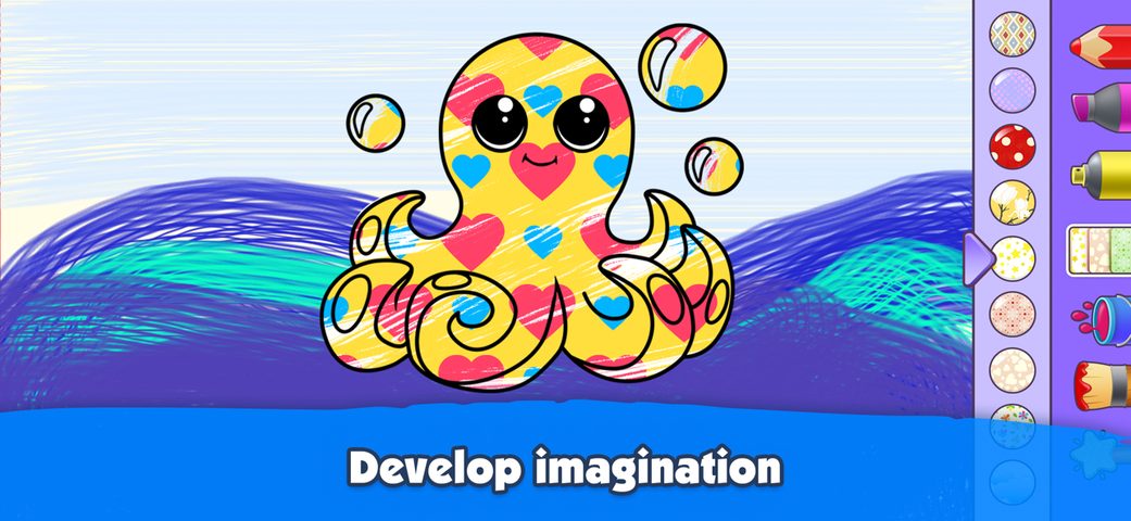 Screenshot 4: Coloring book for kids 2-6 4+