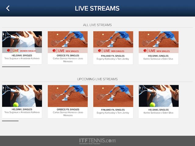 Screenshot 9: ITF Live Scores