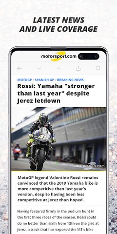 Screenshot 3: Motorsport.com