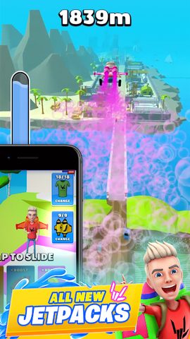 Screenshot 2: Stephen Sharer’s Rocket Slide