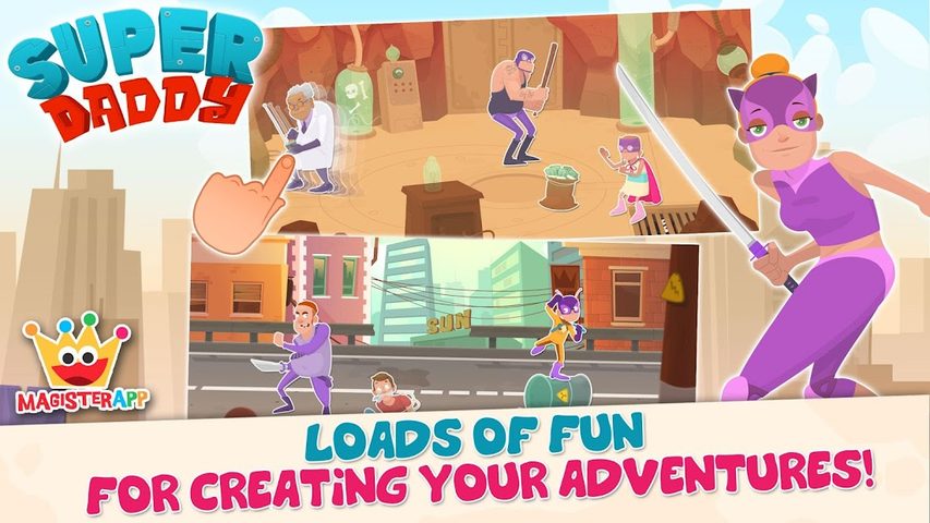Screenshot 6: Super Daddy - Dress Up a Hero