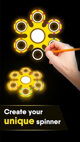 Screenshot 5: Draw Finger Spinner