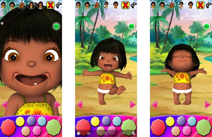 Screenshot 8: Talking Emily Baby Girl Games