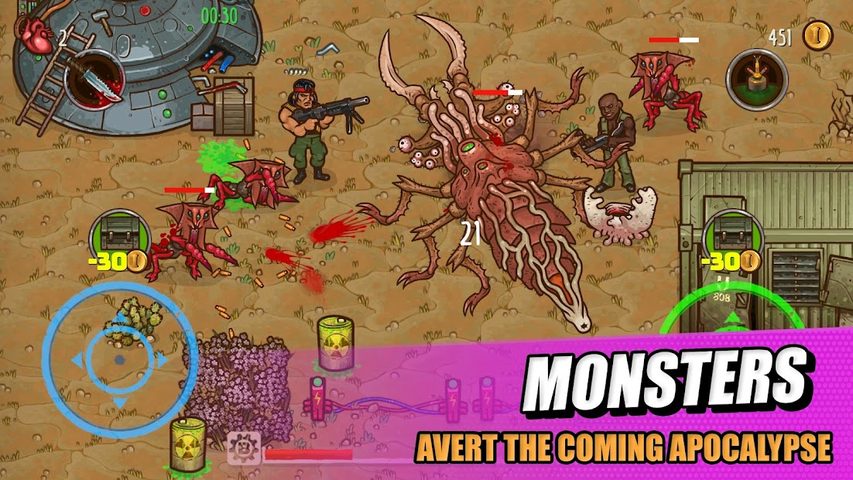 Screenshot 1: Apocalypse Heroes