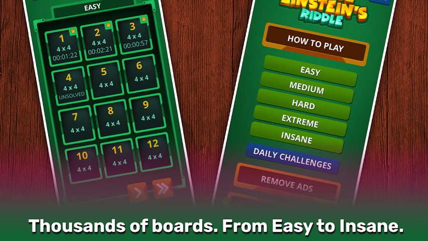 Screenshot 8: Einstein's Riddle Logic Puzzles