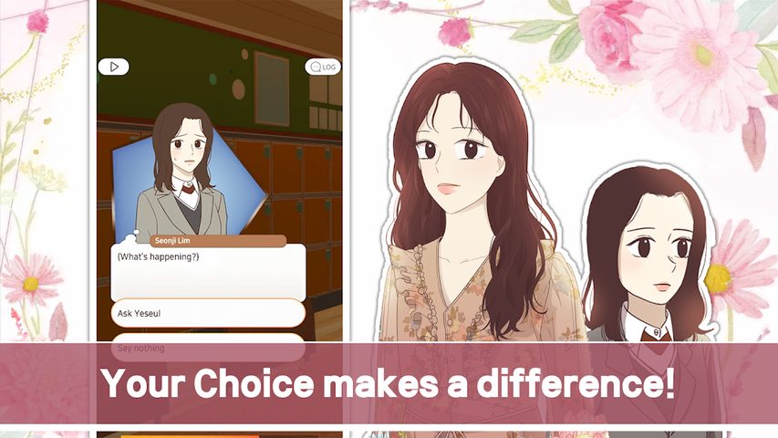 Screenshot 5: Odd Girl Out Interactive Visual novel game k-toon