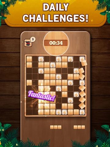 Screenshot 22: Wooden 100 Block Puzzle Game
