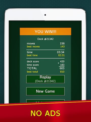 Screenshot 11: Classic Solitaire Klondike - No Ads! Totally Free!