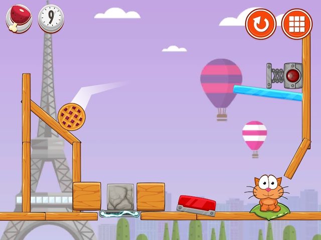Screenshot 13: Hungry cat: physics puzzle game