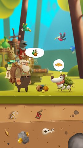 Screenshot 2: My Diggy Dog