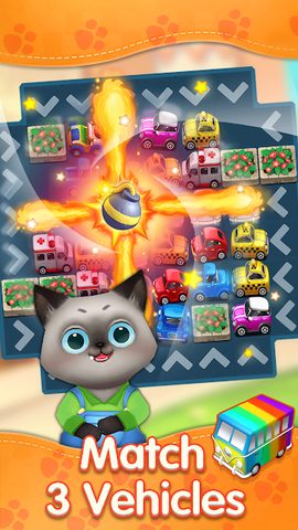 Screenshot 2: Cats Dreamland: Match 3 Puzzle