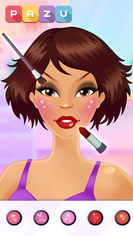 Screenshot 3: Makeup Girls - Games for kids