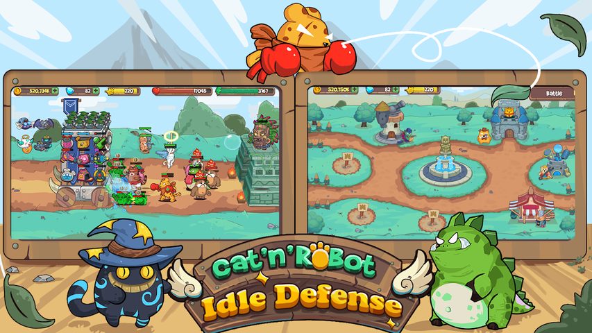 Screenshot 14: CatnRobot Idle TD: Battle Cat
