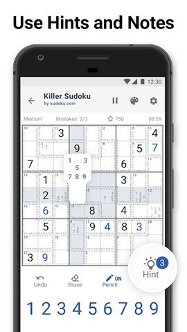Screenshot 7: Killer Sudoku by Sudoku.com