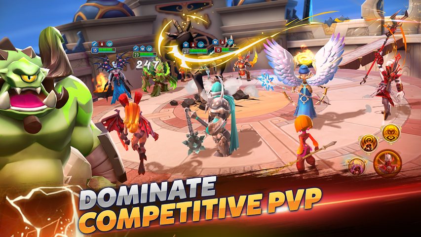Screenshot 3: M&M Elemental Guardians