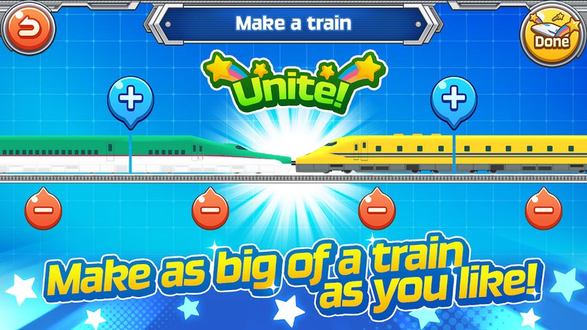Screenshot 2: Train Maker - The coolest train game!