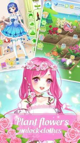 Screenshot 2: Garden Dressup Flower Princess