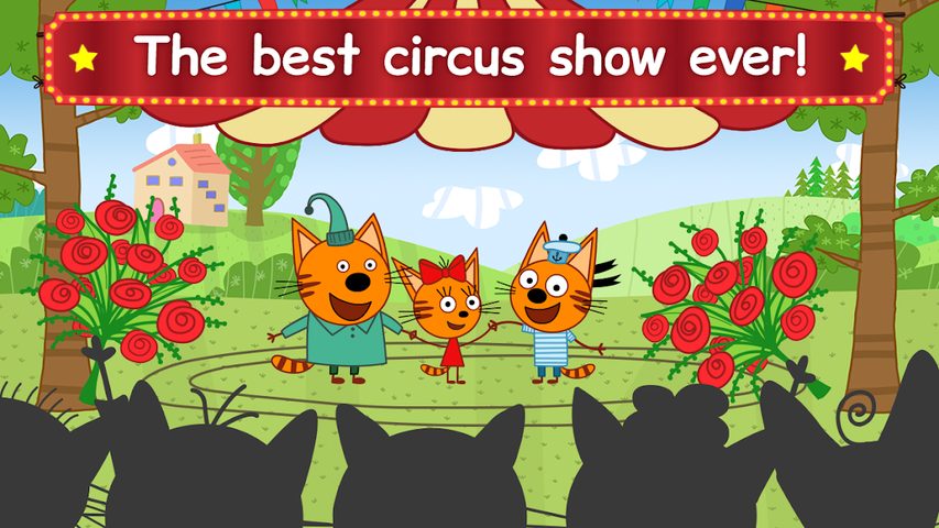 Screenshot 1: Kid-E-Cats Circus: Kids Games!