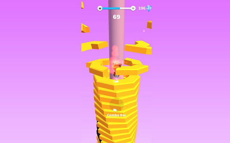Screenshot 6: Helix Stack Jump: Fun Addicting Ball Puzzle