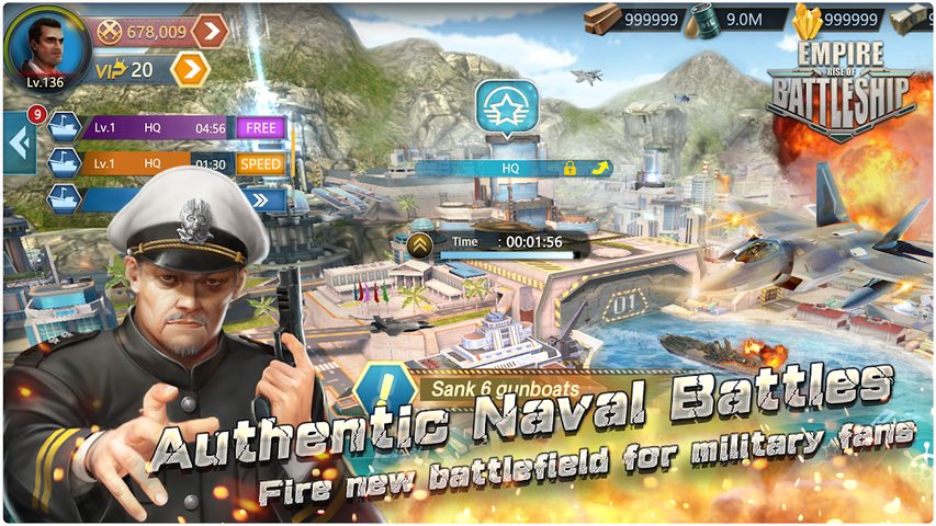 Screenshot 6: Empire:Rise Of BattleShip