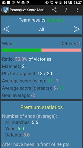 Screenshot 4: Petanque: Score Marker