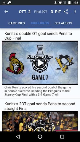 Screenshot 7: Sports Alerts - real-time scores, stats & odds
