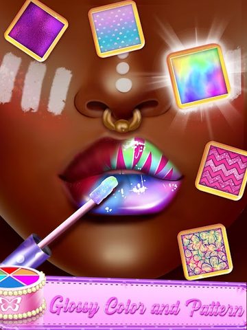 Screenshot 3: Lip Art -Lipstick Makeup Game