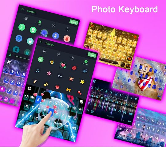 Screenshot 6: Emoji keyboard - Themes, Fonts