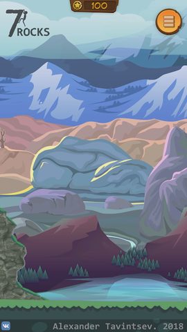 Screenshot 1: 7Rocks: Mountain Climbing Simulator