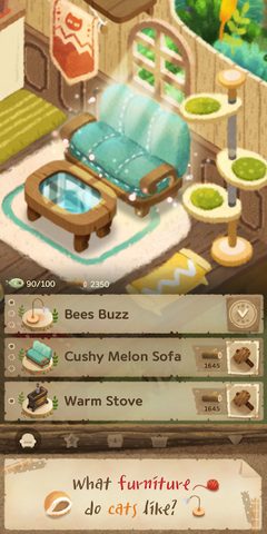 Screenshot 3: Secret Cat Forest