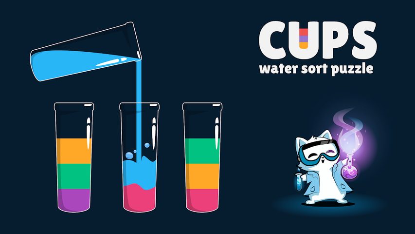 Screenshot 6: Cups - Water Sort Puzzle