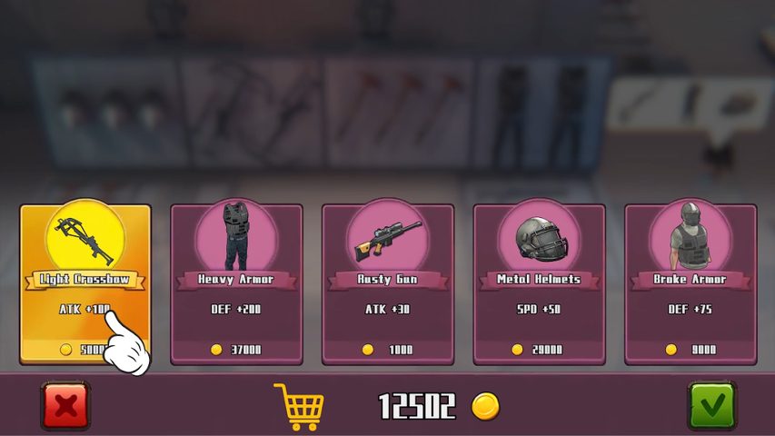 Screenshot 2: Zombie Shop - Make & Sell Weapons In Zombie World