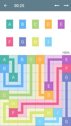 Screenshot 5: Color Pipes (Numberlink)