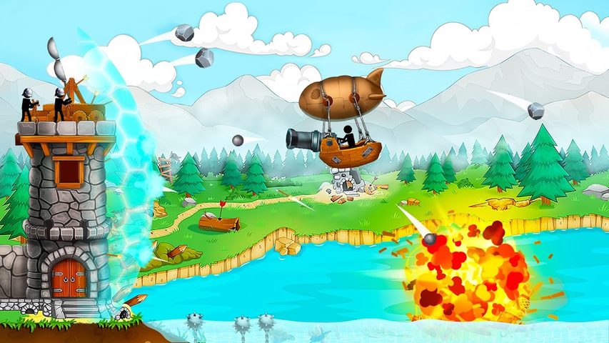 Screenshot 13: The Catapult: Stickman Pirates
