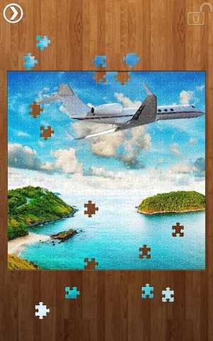 Screenshot 2: Island Jigsaw Puzzles