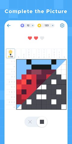 Screenshot 1: Nonogram - Picture Cross Puzzle Game
