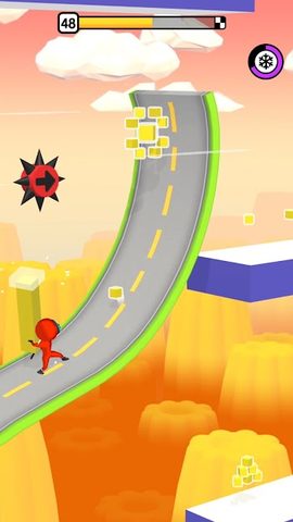 Screenshot 4: Freeze Rider - Frozen Slides