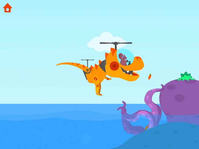 Screenshot 12: Dinosaur Helicopter - for kids