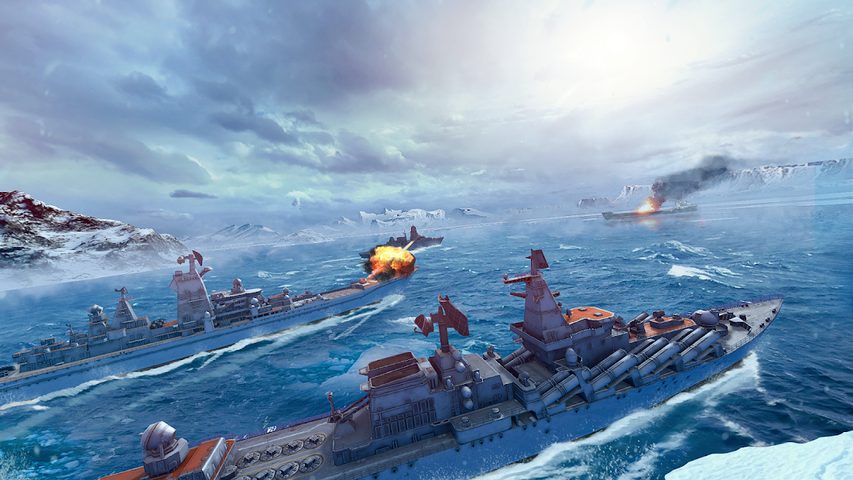 Screenshot 1: Naval Armada: Battleship games