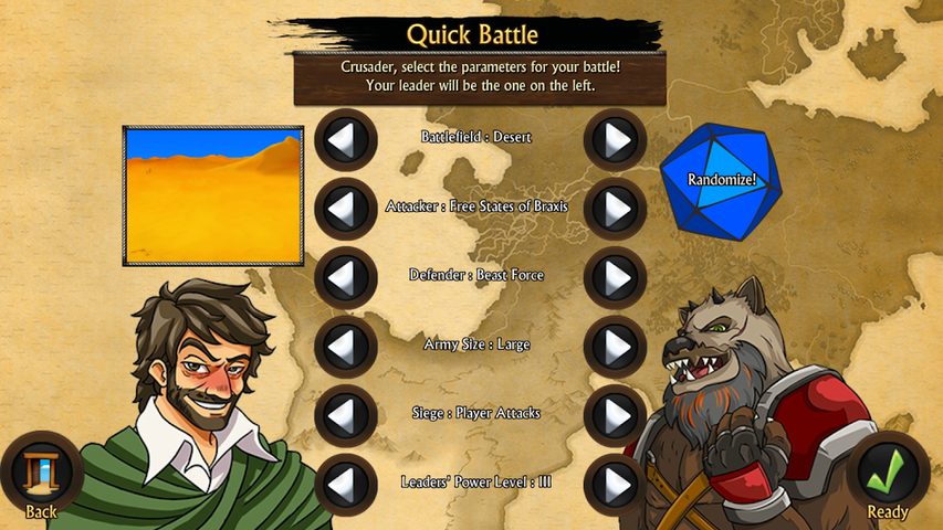 Screenshot 3: Swords and Sandals Crusader Redux