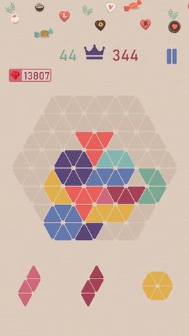 Screenshot 3: Trigon : Triangle Block Puzzle Game