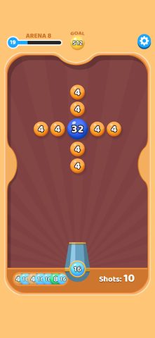 Screenshot 2: Bubble 2048