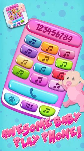 Screenshot 3: Play Phone: Baby Toy Phone with Musical Games 4+