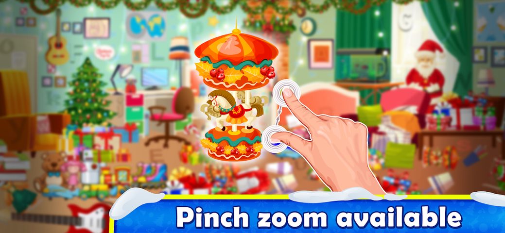 Screenshot 5: Christmas Hidden Objects : Alphabets & Numbers