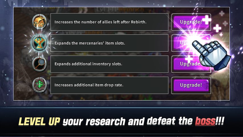 Screenshot 3: Heroes War - Idle RPG