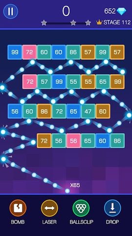 Screenshot 18: Bricks Breaker - Glow Balls