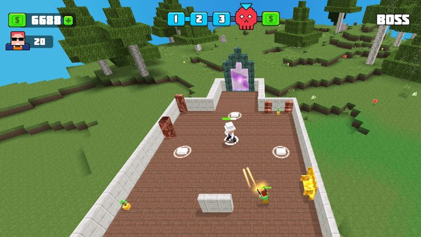 Screenshot 2: Craft Shooter: Blocky World 3D