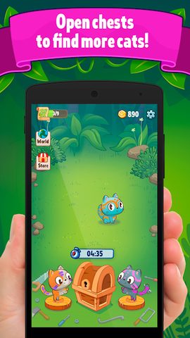 Screenshot 12: Cute Cat Merge & Collect: Lost