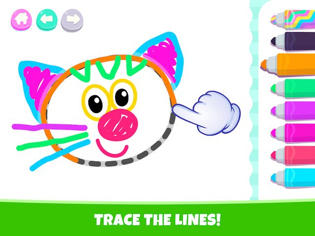 Screenshot 18: Pets Drawing for Kids and Toddlers games Preschool