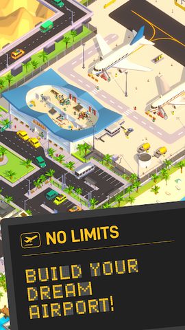 Screenshot 1: Airport Inc. Idle Tycoon Game